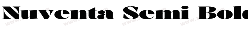 Nuventa Semi Bold字体转换 Nuventa Semi Bold字体转换